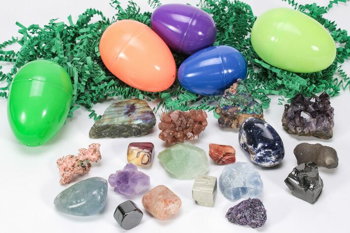 Mineral & Crystal Filled Easter Eggs! - 3 Pack - Photo 1